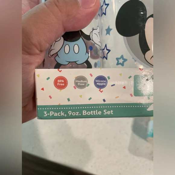 Disney Mickey Mouse baby boy feeding bottles bundle - Picture 5 of 6